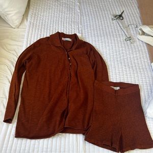 Free People Zumba Sweater Set